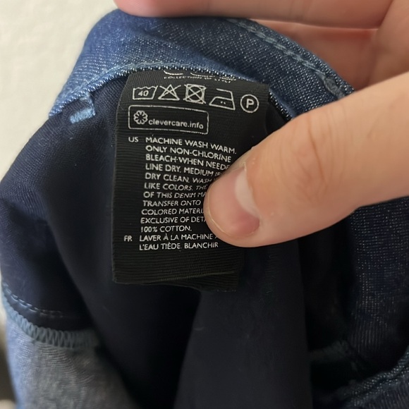 COS | Straight Leg Denim Trouser Pant Women’s 6 NEW - Picture 6 of 6